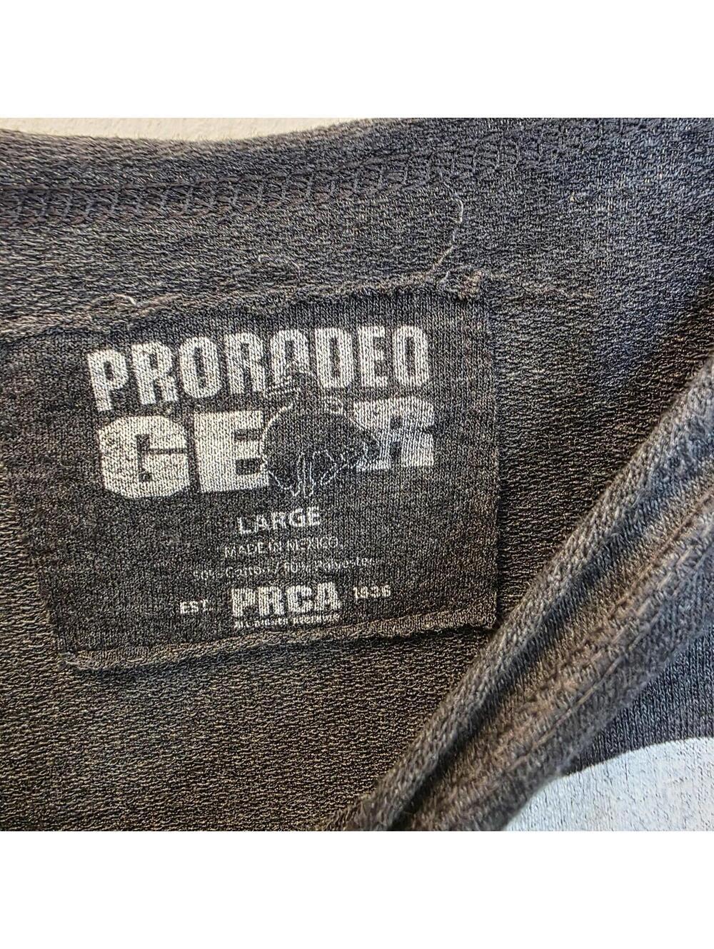 Wrangler Prorodeo Off the Shoulder Pullover Sweatshirt w/ Rodeo Graphic- Large - Picture 3 of 8